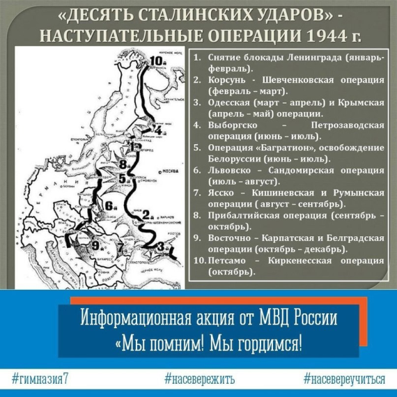 Великая победа 1944 года.